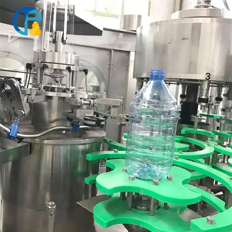 Automatic 3 in 1 drinking Water PET bottle filling capping machine or bottling plant machine equipment production line