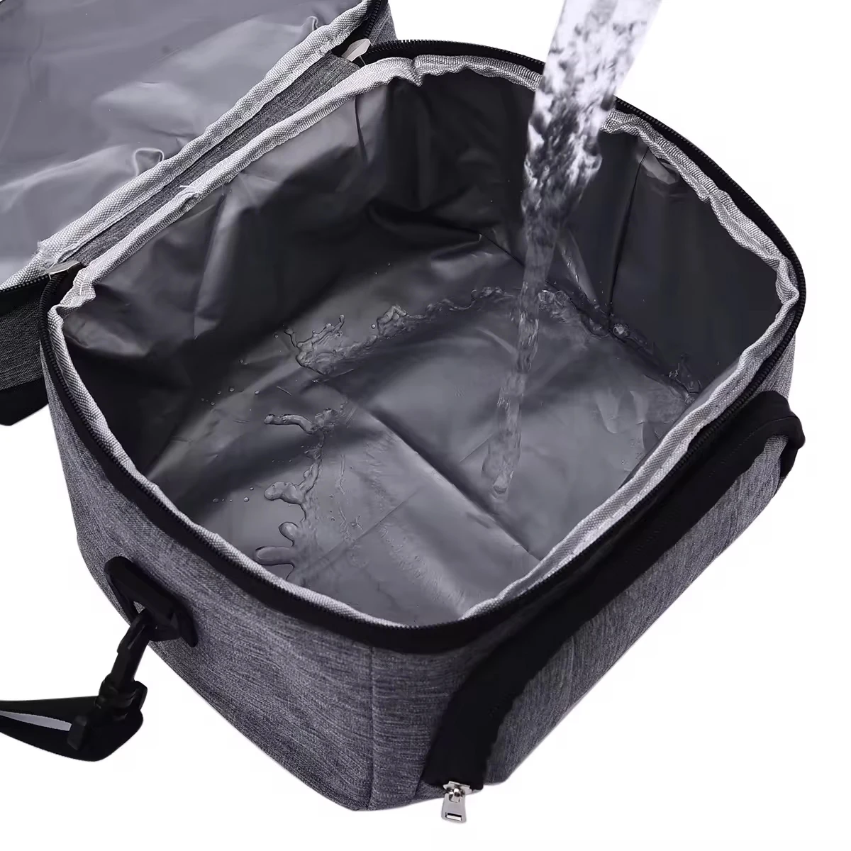 Eco Friendly Reusable Shopping Thermal Insulated Non Woven Aluminum Foil Grocery Cooler Bag
