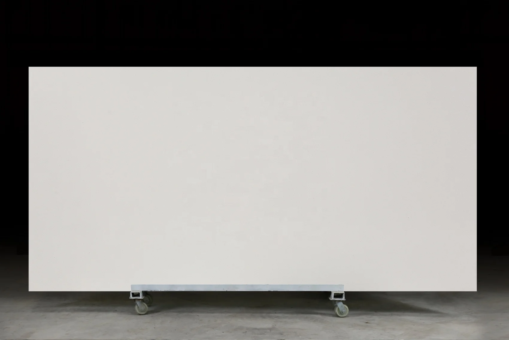 PX0448 White Cream Engineered Marble Tiles Partcile Artificial Stone Big Slab for Flooring