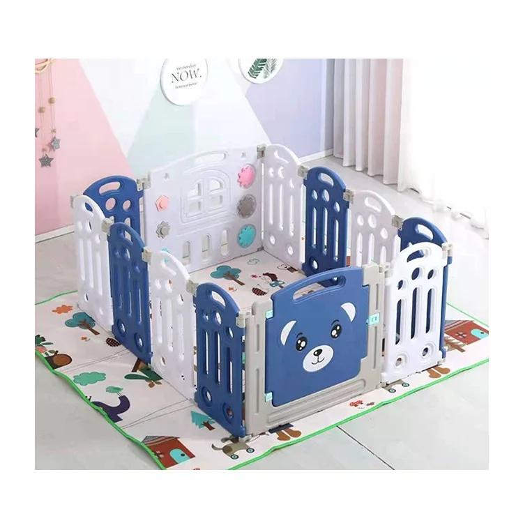 Лидер продаж, складной детский манеж из полиэтилена, пластиковый забор для безопасности детей, большой манеж для манежа