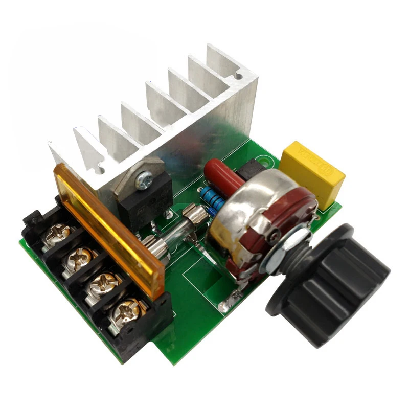 Миниатюрный высокомощный 4000W 2000W PWM контроллер скорости мотора постоянного тока модуля DC-DC Регулируемый регулятор контроля управляющего