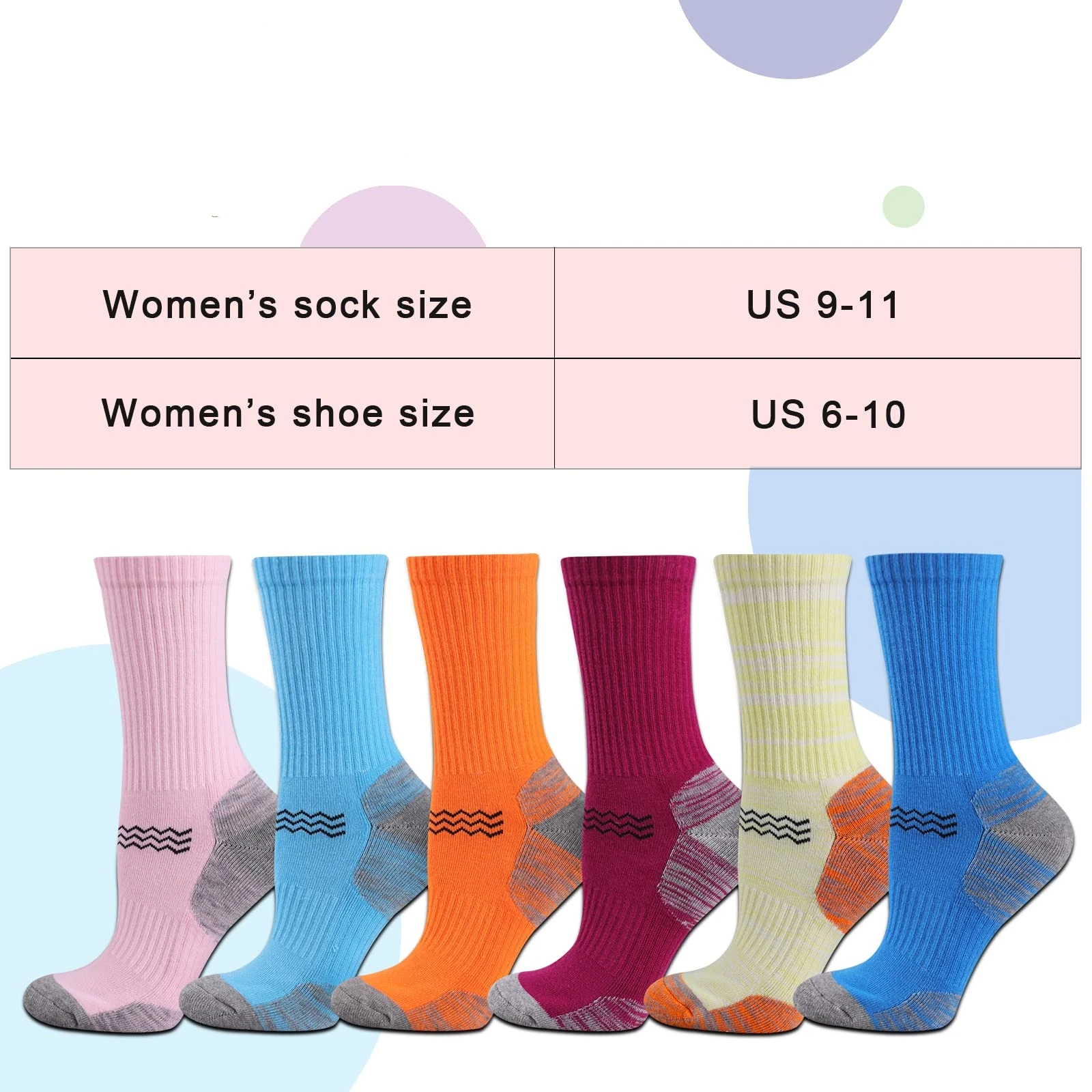 Outdoor Trekking Crew Cushion Walking Compression Running Sock Sport Run Womens Custom Logo Hiking Socks
