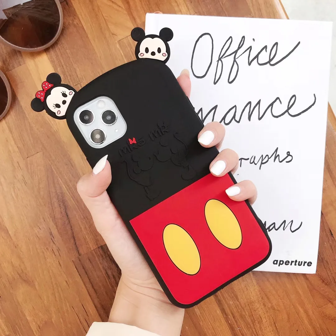 
Cartoon Soft Rubber Back Cover Case Protective Cell Phone Case for iPhone 11 6/6S/7/8 plus X/XS/XR/XS MAX 