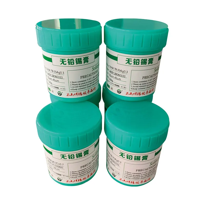 Lead Free Solder Paste 138degree Sn42bi58 Tin Bismuth 500g Bottle