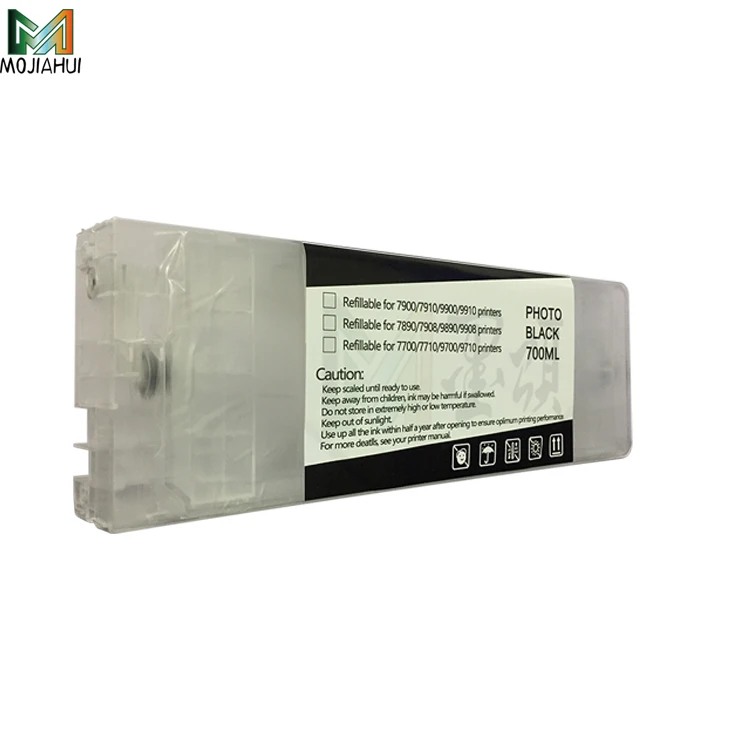 T8041-T8049 Empty Refillable Cartridge with Chip for Epson Surecolor SC P6000 P7000 P8000 P9000