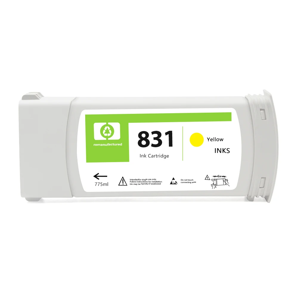  Ocbestjet 775ML Remanufactured Ink Cartridge For HP 831Latex ink Latex 310/330/360/365 Printer