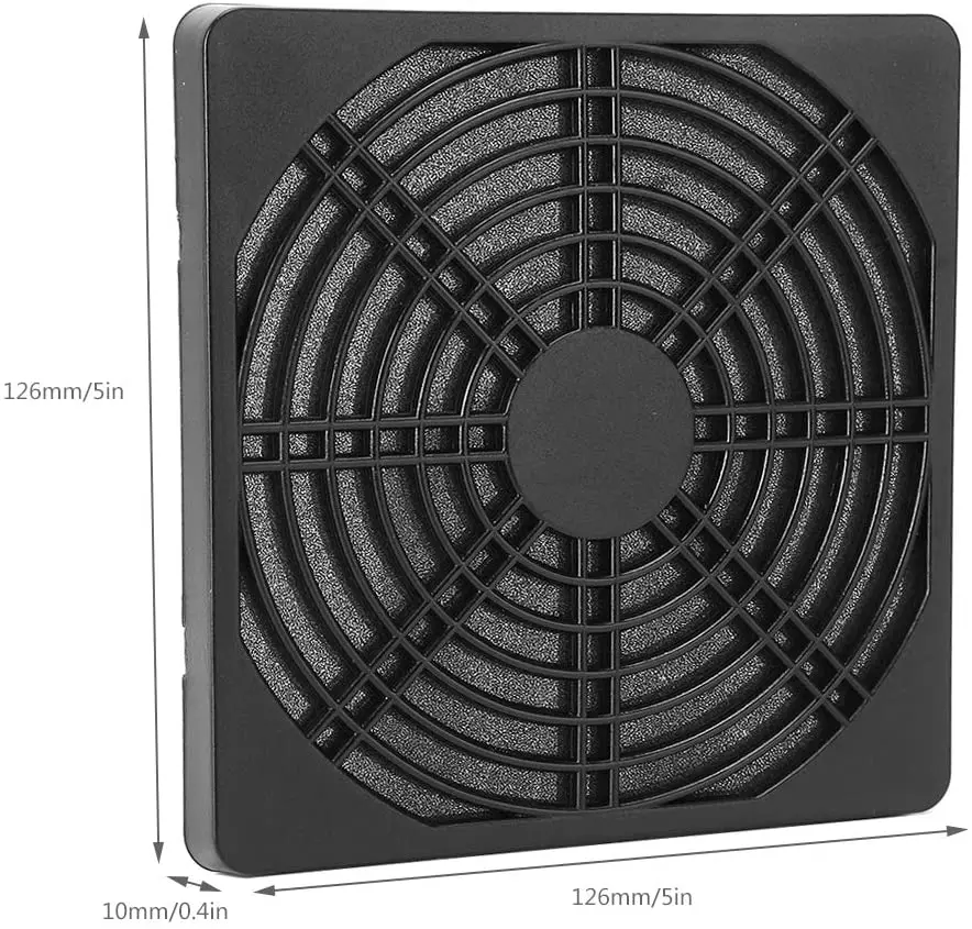 3 в 1, пылезащитный чехол для вентилятора компьютера, 40/60/80/120 мм