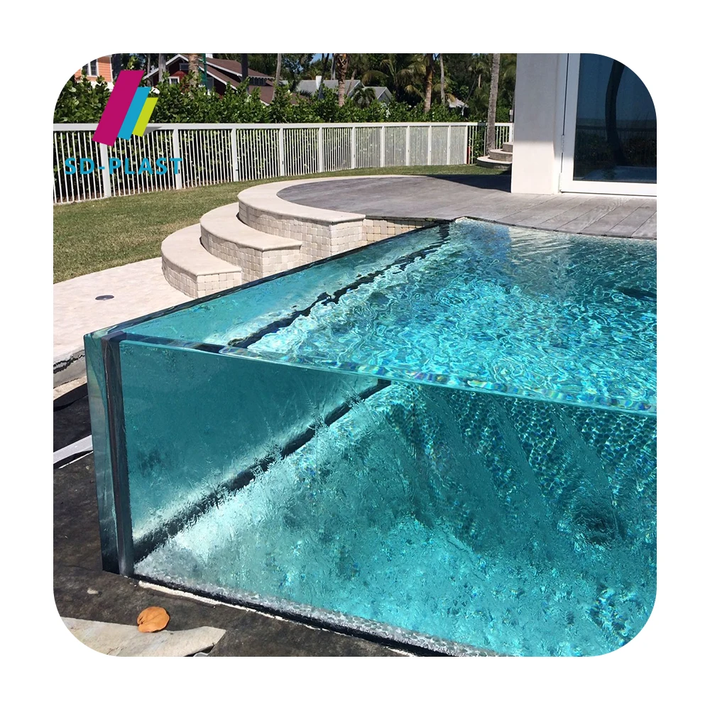 High quality thick acrylic sheet outdoor acrylic swimming pool spa acrylic panels for swimming pool