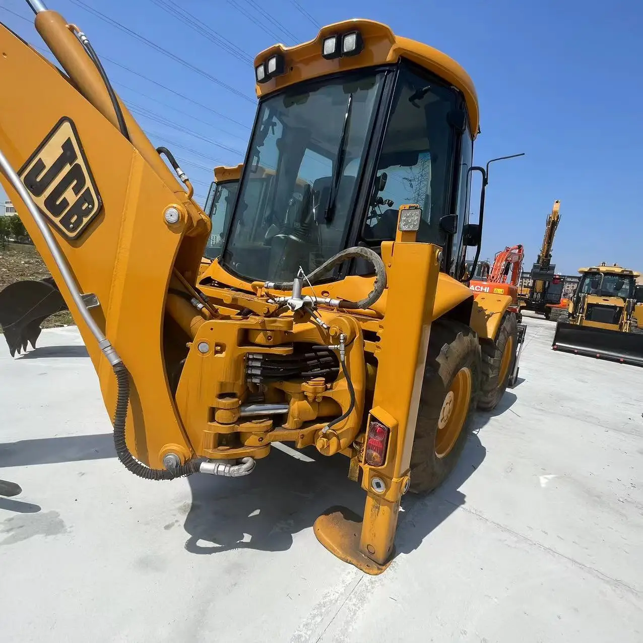 Лидер продаж Подержанный JCB 3cx 4cx экскаватор-погрузчик колесный привод трактор с высокой эффективностью для продажи по низкой цене