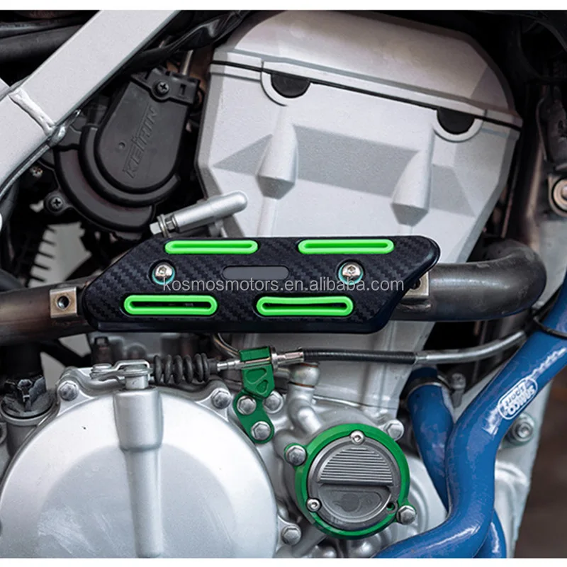 motocross modify parts motorcycle exhaust protect cover dirt bike muffler heat insulation safety cover ornament