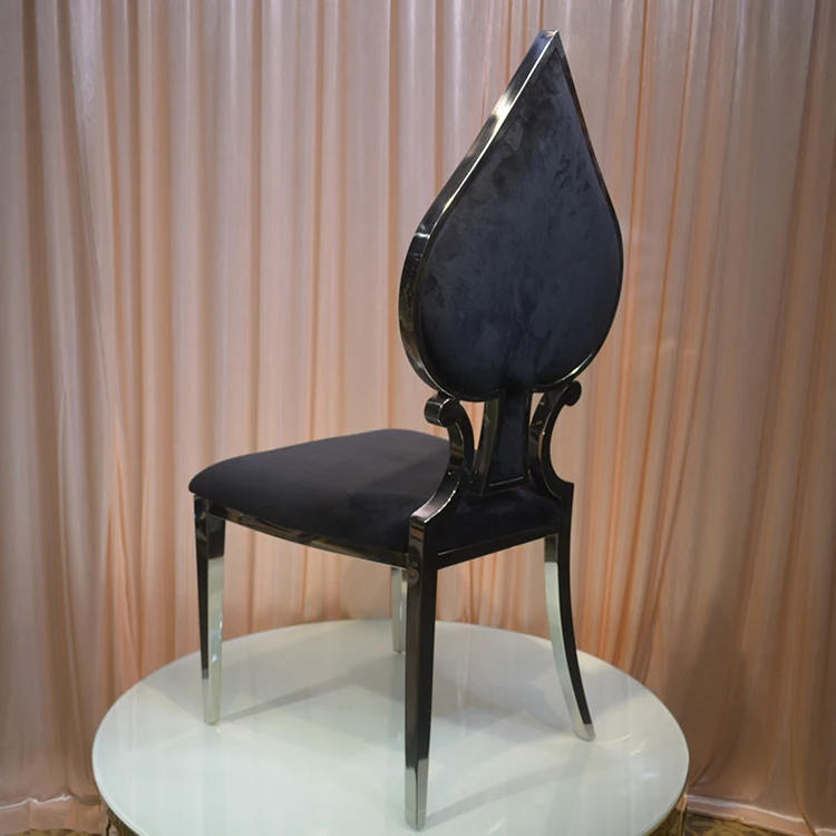 Heart-shaped Backrest Modern Design Wedding Furniture Good Chairs Events Chairs For Events Wedding Party