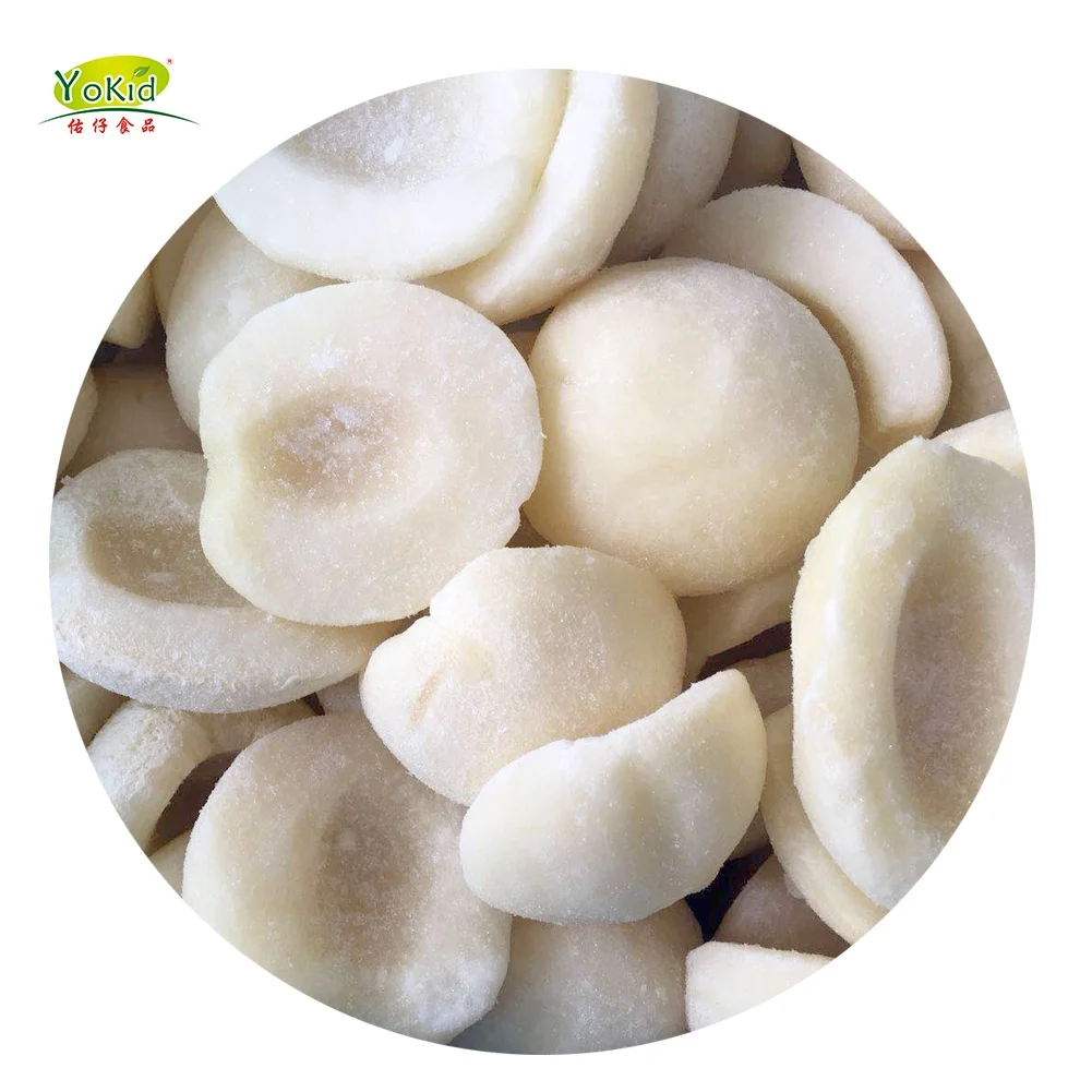 IQF Frozen White Peach Half Fruit
