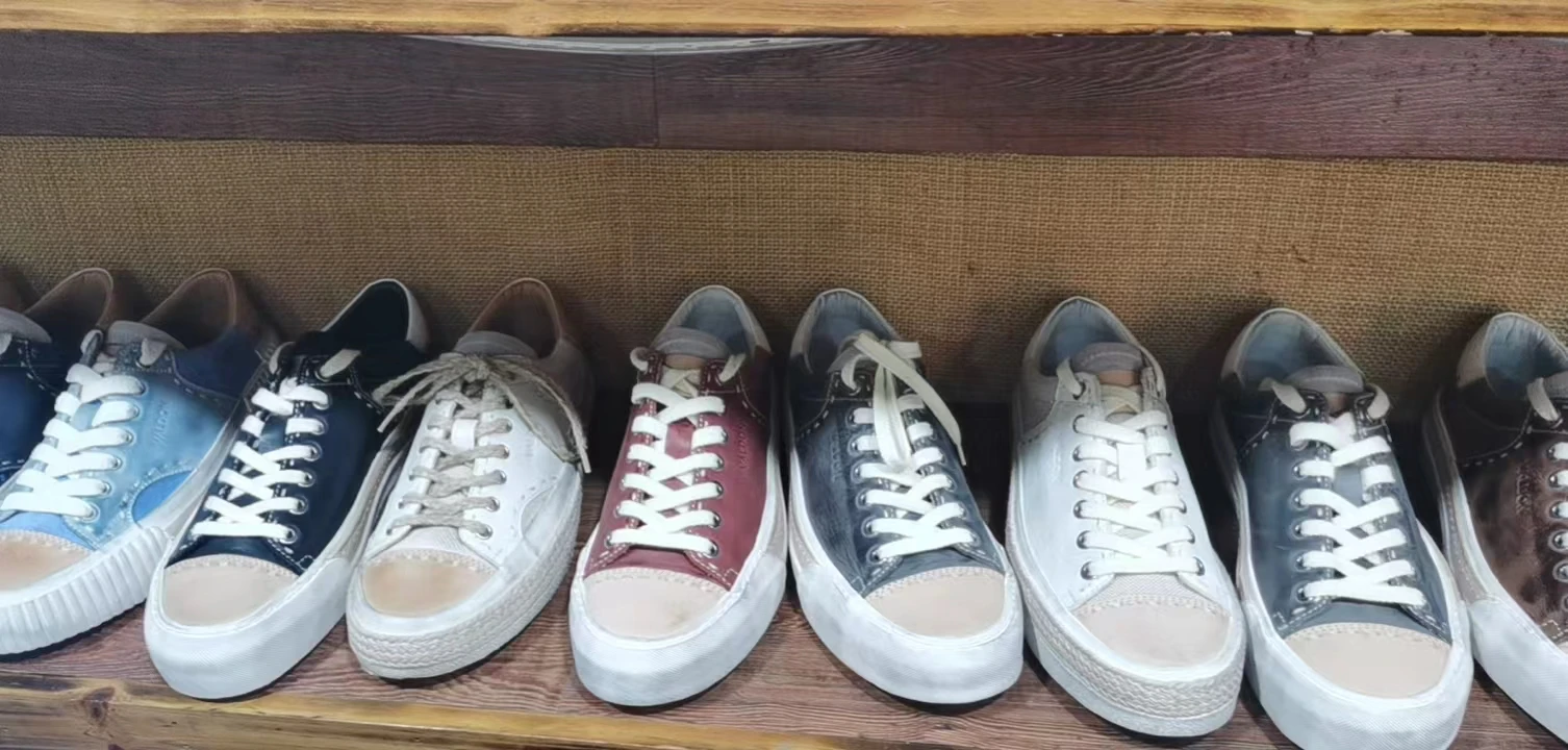 Wide&Extra Wide Toe Box factory brand customized style color size fit in cheap price breathable leather fashion trend