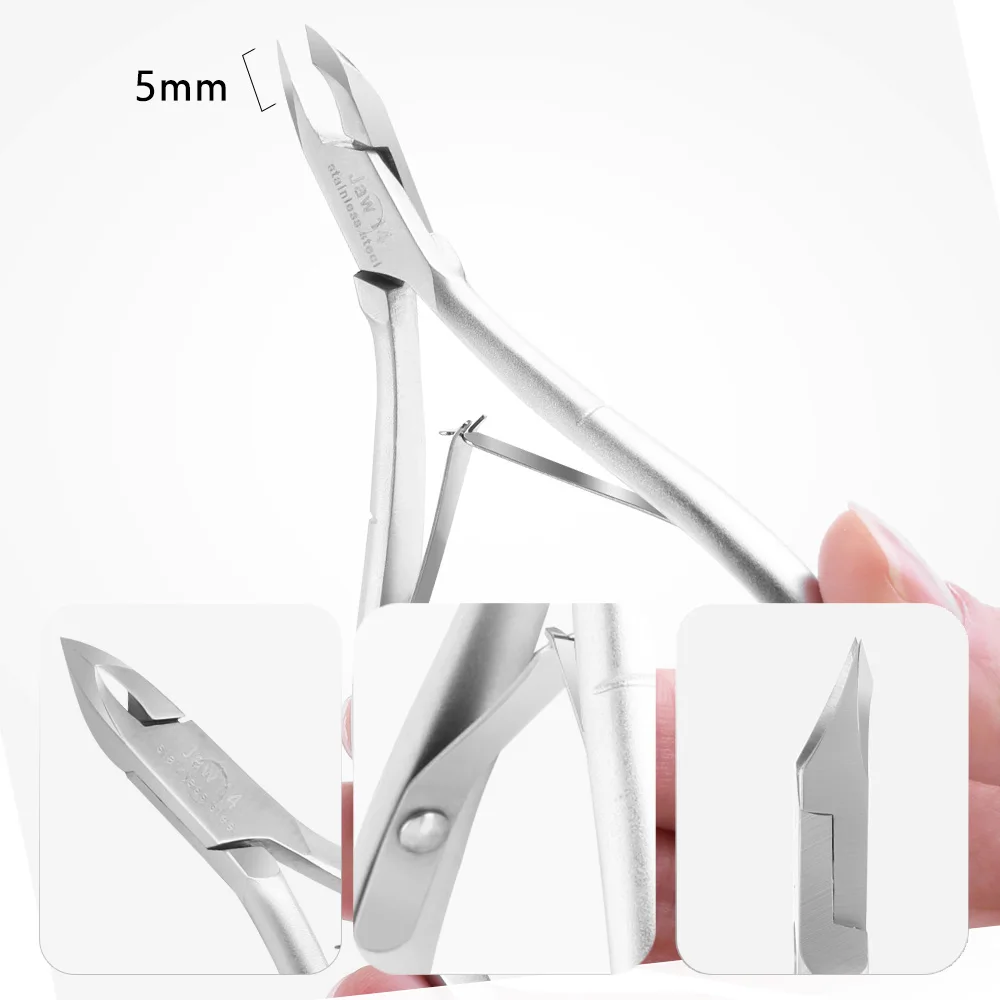 customized Customized stainless steel nail cutter high quality nghia nippers vietnam nail nipper cuticle clippers