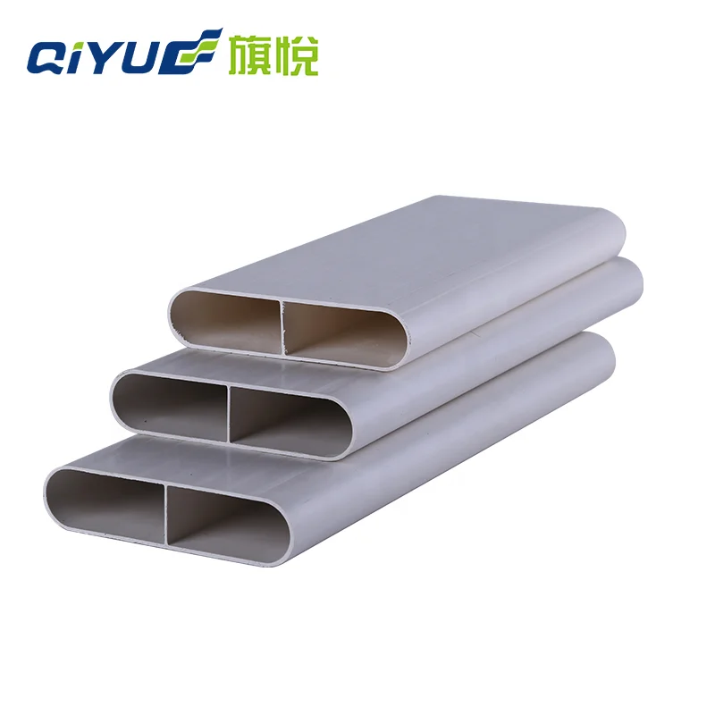 Wall mounted oval hvac duct types duct,plastic pipe for air conditioner