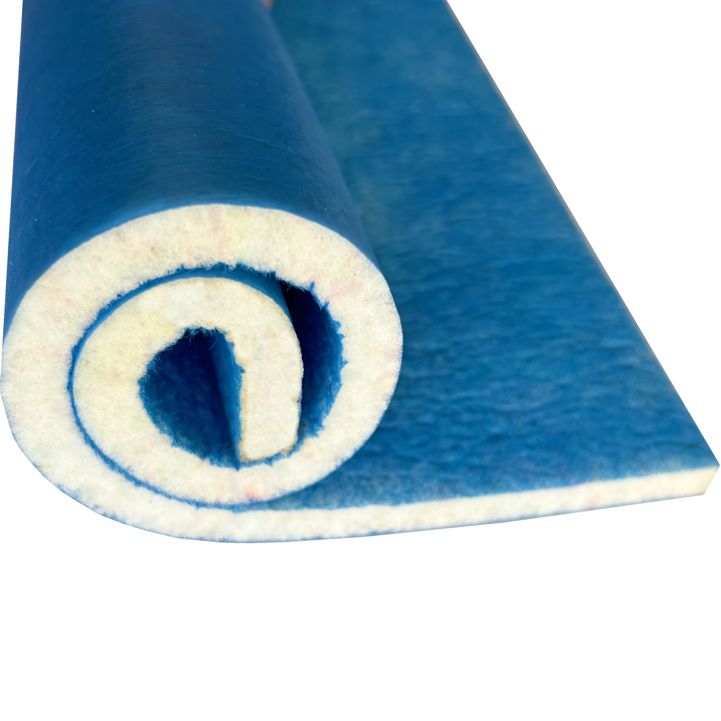 Recycled flame retardant sponge fire retardant cart high densitity foam underlay 11mm carpet underlay