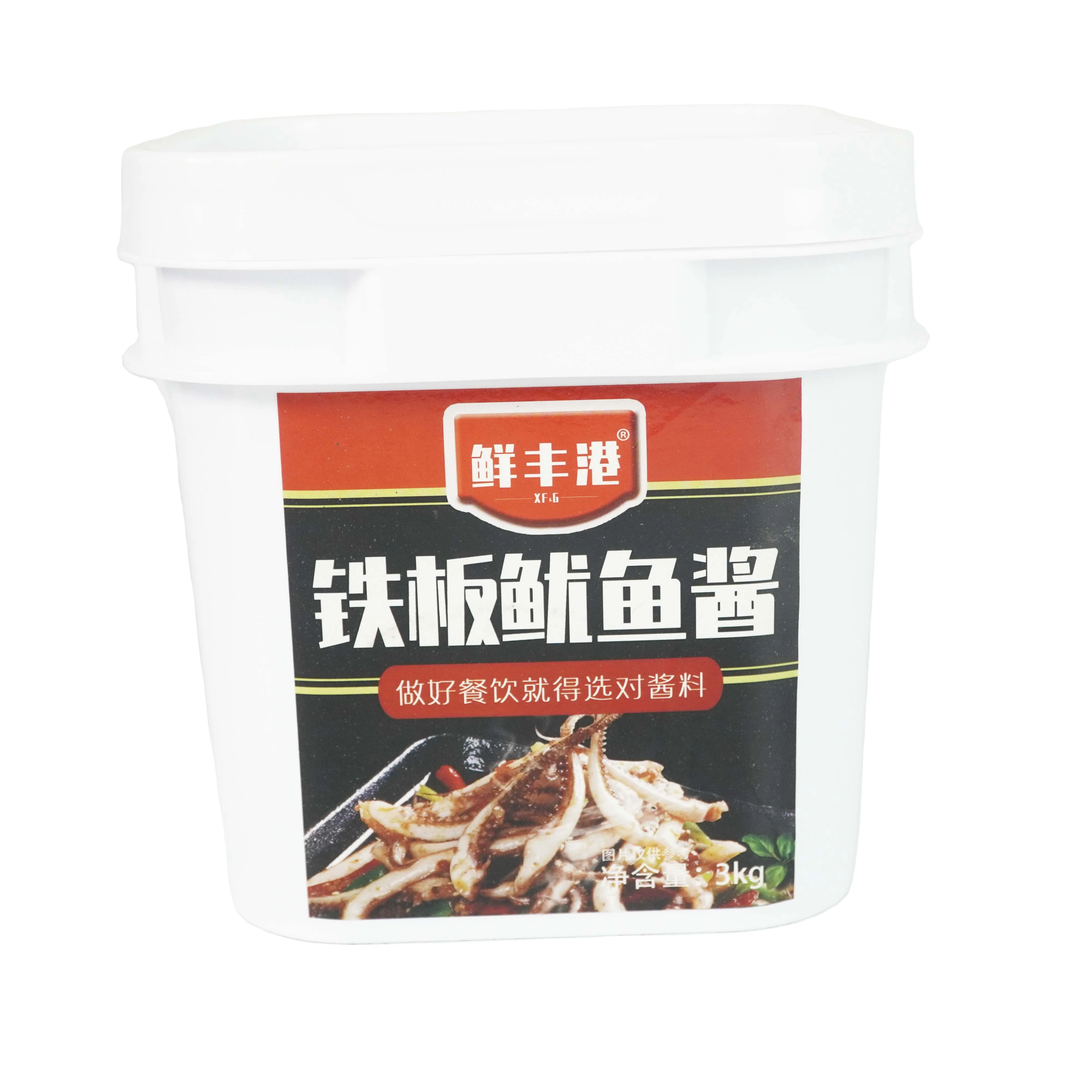 
Hot Selling Cheap Custom 3kg Hot Plate Squid Sauce 