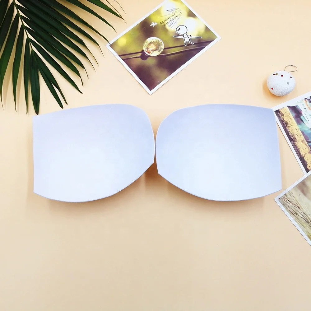 Excellent Quality Oval White Push Up Bra Pad Swimwear Bra Extenders Yoga Clothing Bra Foam