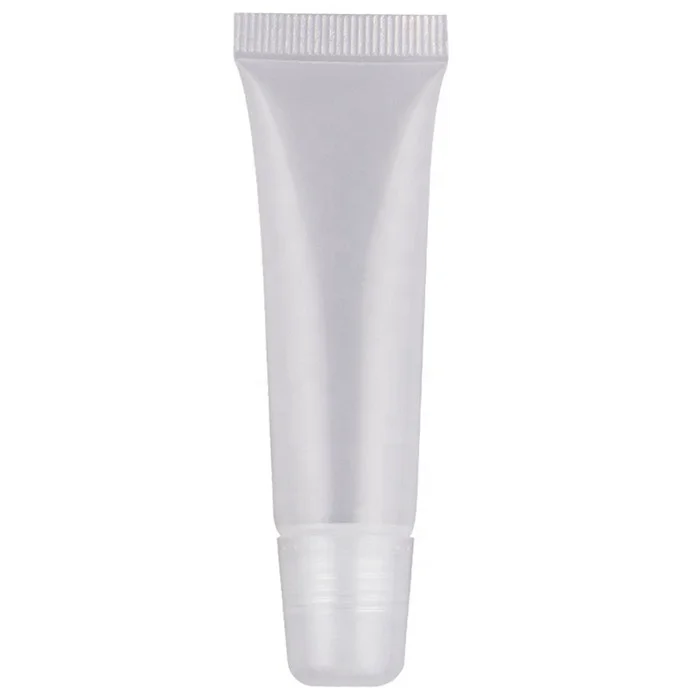 Wholesale  Lip Gloss 8ml 10ml Custom DIY Empty Soft Tube Private Label Lipgloss Squeeze Tubes