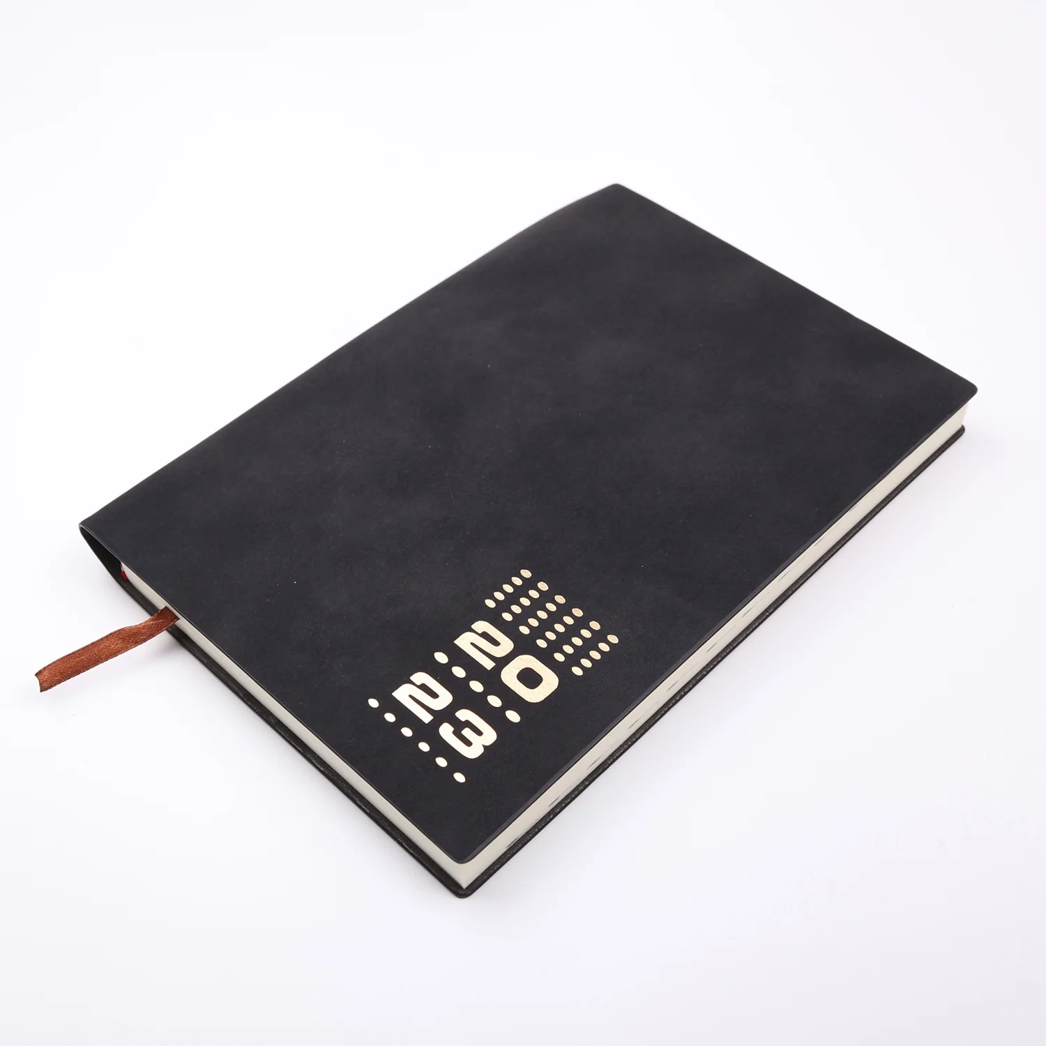 2023 soft cover pu leather day a page weekly planner diary notebook wholesale customized logo