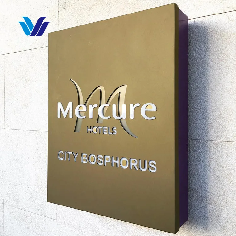 HONGSEN LED Illuminated Sign board Bar Shop Round Metal Outdoor Led Advertising Light Box