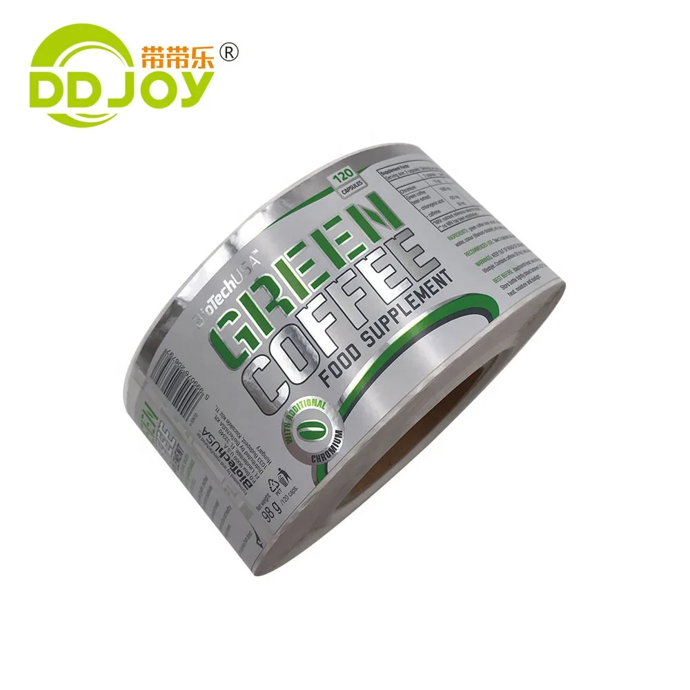 Popular matte effect custom honey jar security tamper proof seal label sticker for food packaging