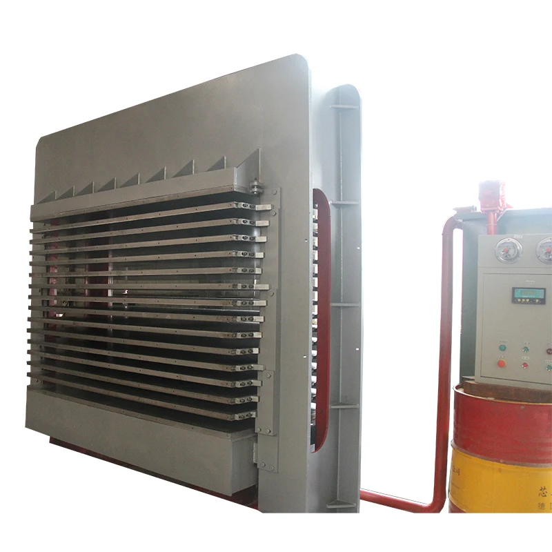 Hot Press Bonding Machine PLC Automatic Pumping Station  4-26 Layers 400-600T   Ruifeng
