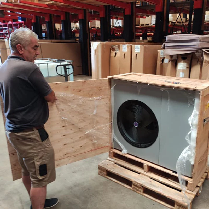 -25C monoblock evi dc inverter heat pump air to water inventory heat pump air water r32 16 kw