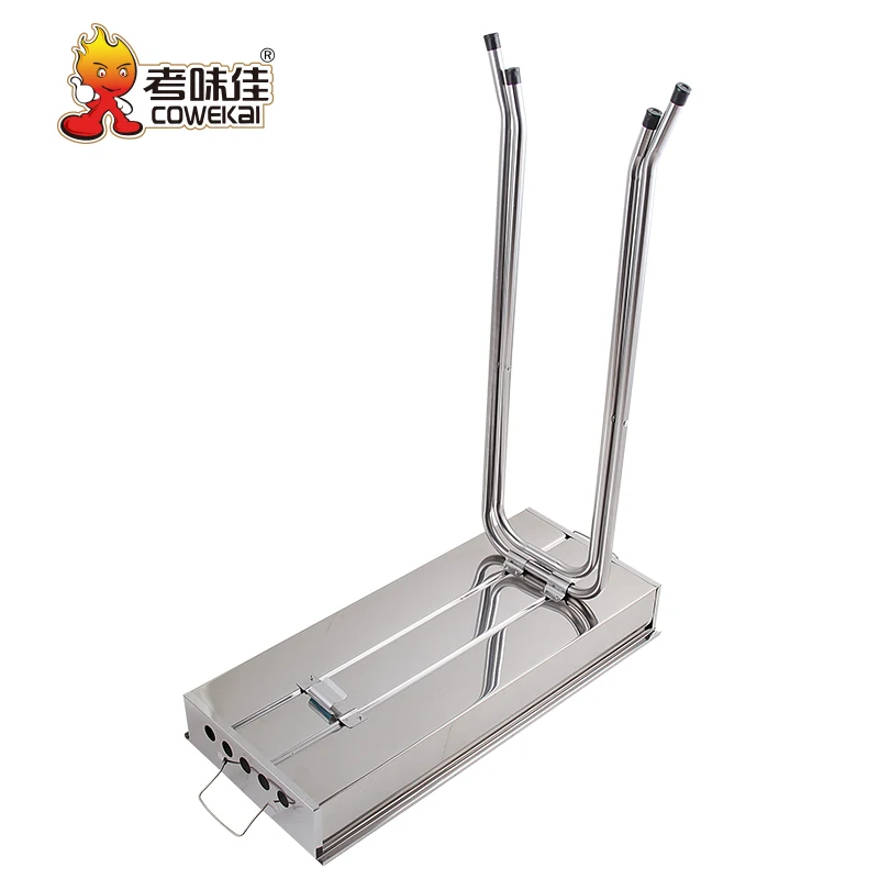 Китайский портативный дешевый уличный складной гриль для пикника и кемпинга с древесным углем барбекю