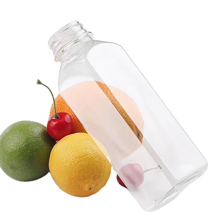 MAYSURE 500ml 750ml Juice Bottles Plastic used for Cold  Brew Beverage with Leak Proof Lid