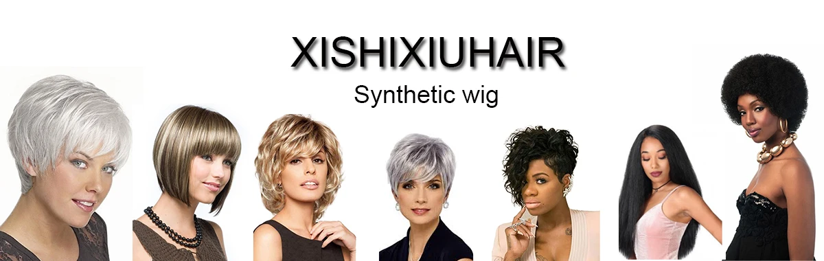 XISHIXIU Wholesale cheap hot bob Synthetic Wig Factory Price Heat Resistant Fibre synthetic Wigs