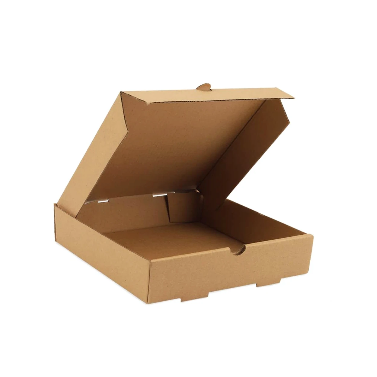 Brown biodegradable eco Packing Food fast food Promotional price customized to your size cardboard paper pizza box