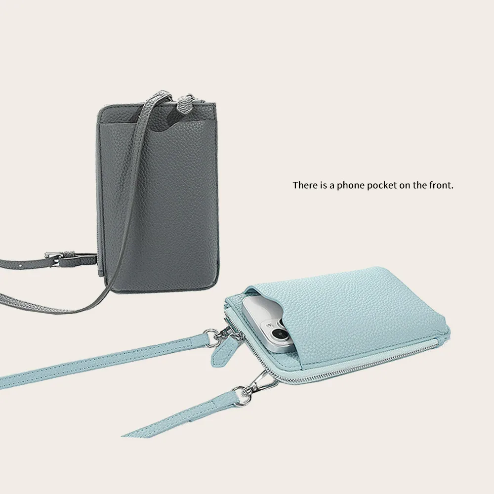 2024 leather phone bags for travel small crossbody pouch crossbody shoulder ladies mobile phone bags
