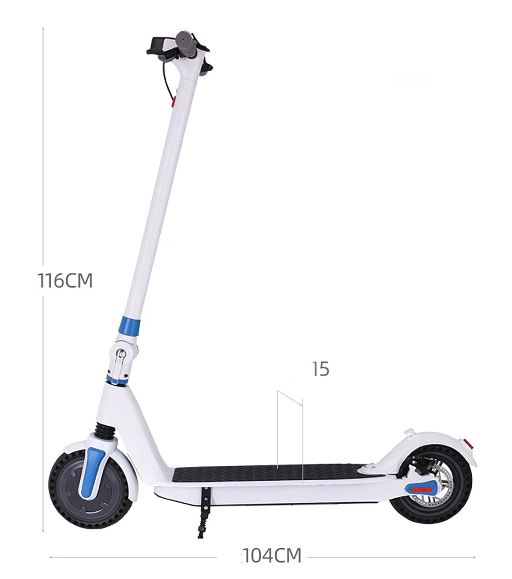 Cheap electric scooters 8.5 inch china electric scooters for adults light weight 36V 8AH 250W 350W