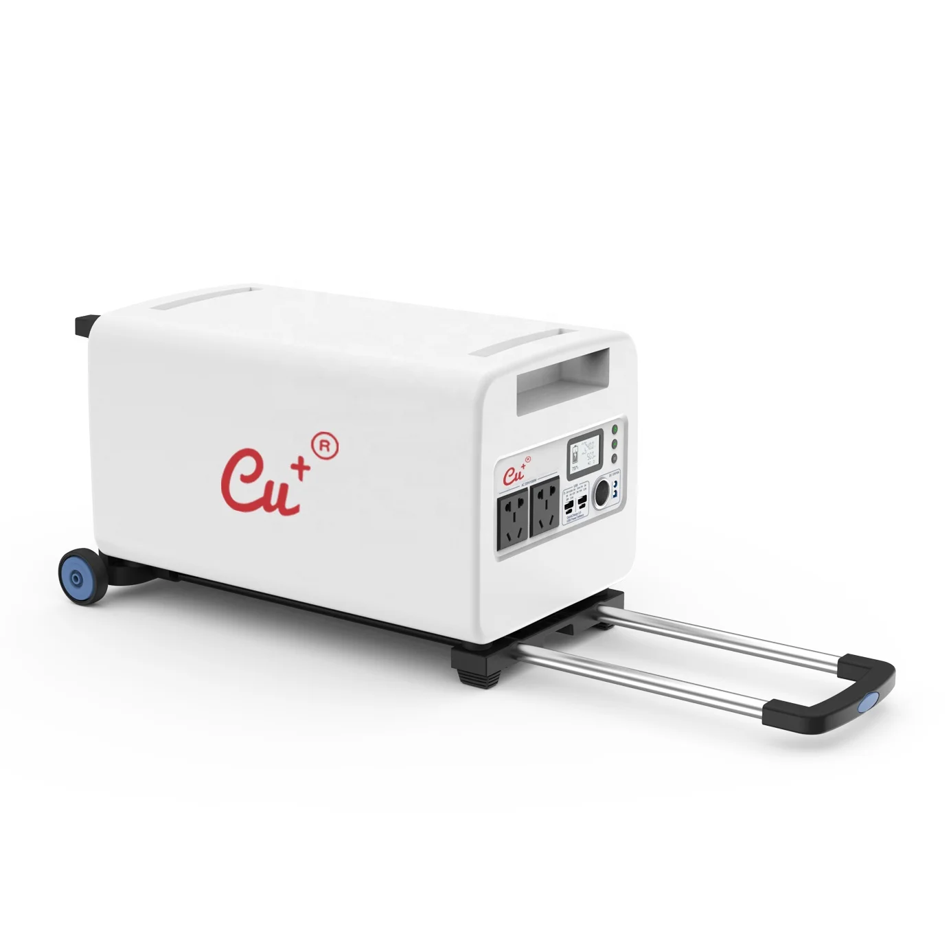 Cu+ Solar Silent Outdoor Energy 5000WH Power UPS DC Inverter Generator Online Lithium Battery 120v Supply Portable Power Station