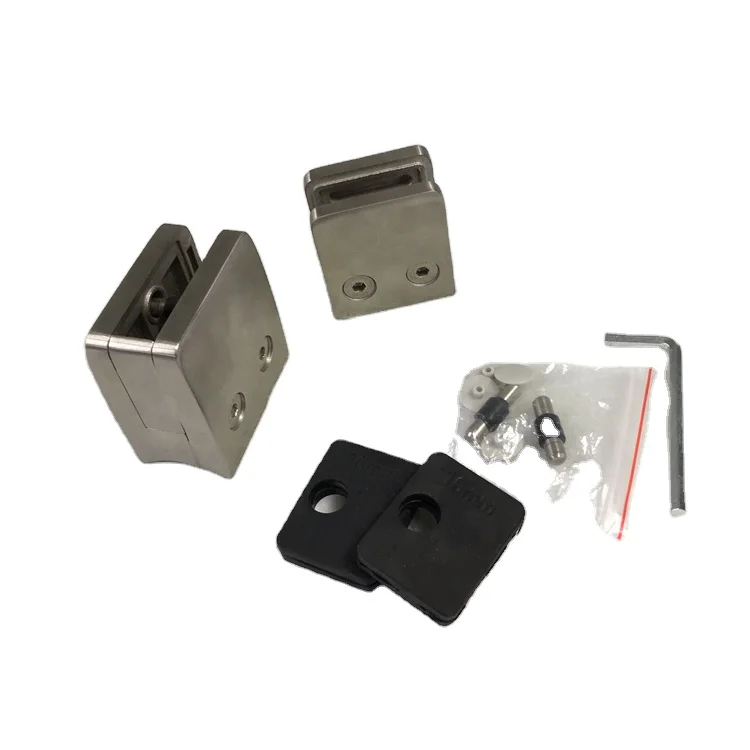 best quality   fence design stainless steel glass handrail clamp