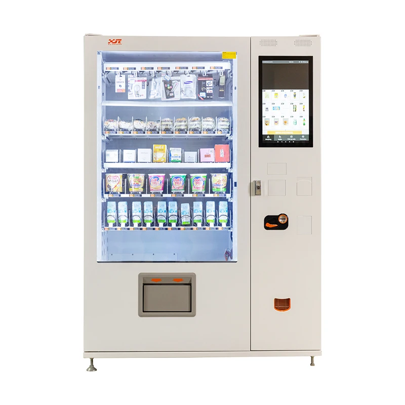 XY 2024 Hot Sale 21.5 Inch Screen Snack Beverage Vending Machine For Foods And Drinks