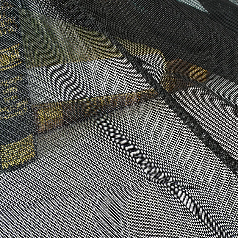 Width 160 cm wholesale mesh Fabric Polyester knitting net fabric For Tents Handbags