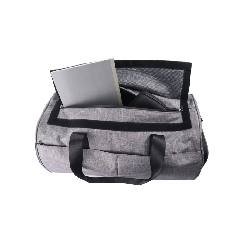 New design carbon lining Smell Proof Stash Bag for traveling outdoor with lock Duffel Smell Proof duffle Bag