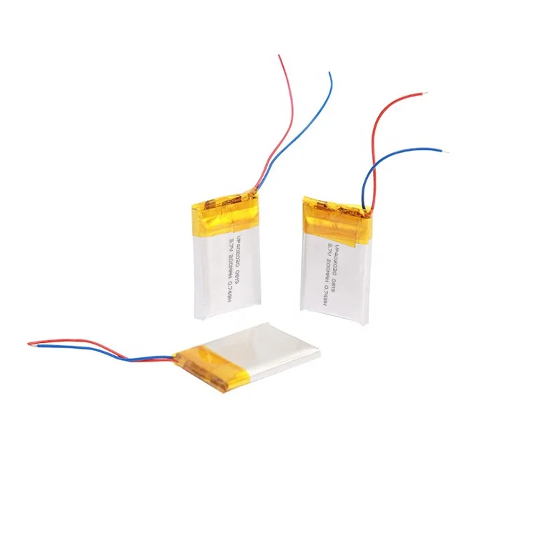 Rechargeable VP402030 Lithium Polymer Cell  3.7V 200Mah Lithium Ion Battery For GPS MP3 MP4 Recorder
