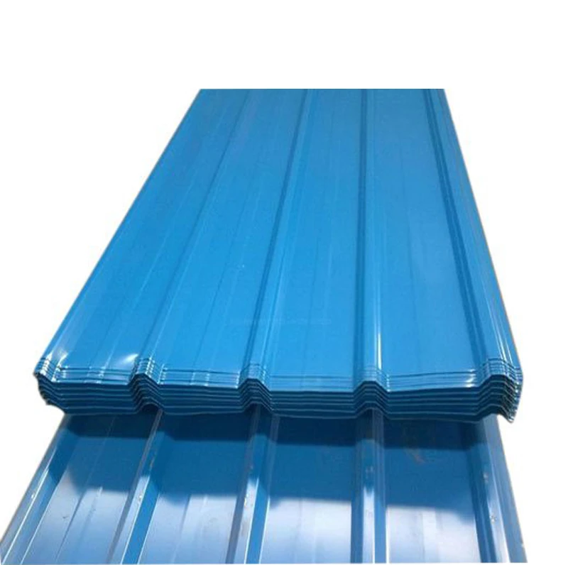 Hot selling Ocean Blue 0.18mm Color coated Painted ibr Corrugated Steel PPGI Roofing Sheet