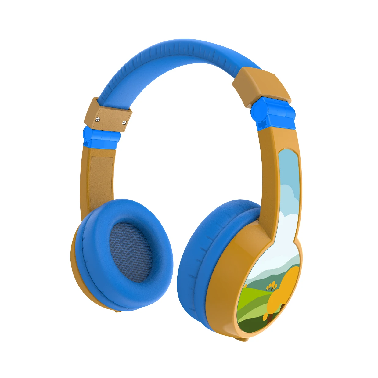 Factory Hot Sales oem odm headset stereo microphone cute small kids wired headphones for children
