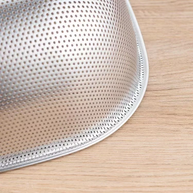 Square Shape Stainless Steel Strainer Food Strainer Vegetable Colander