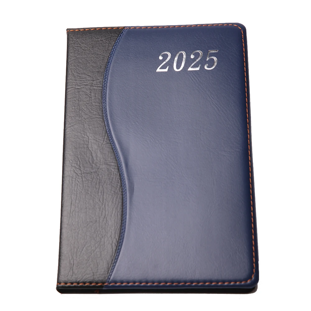Notebook a5 planners custom agendas notebook 200 pages gift idea notebook pu leather weekly planner