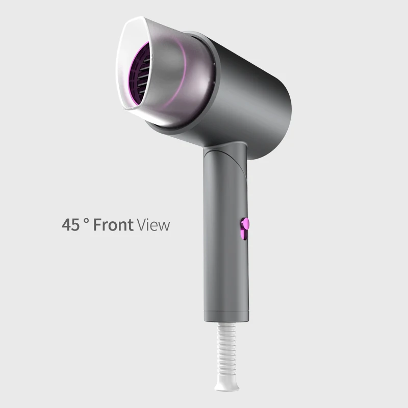 Новый дизайн, портативный фен для волос с двигателем постоянного тока