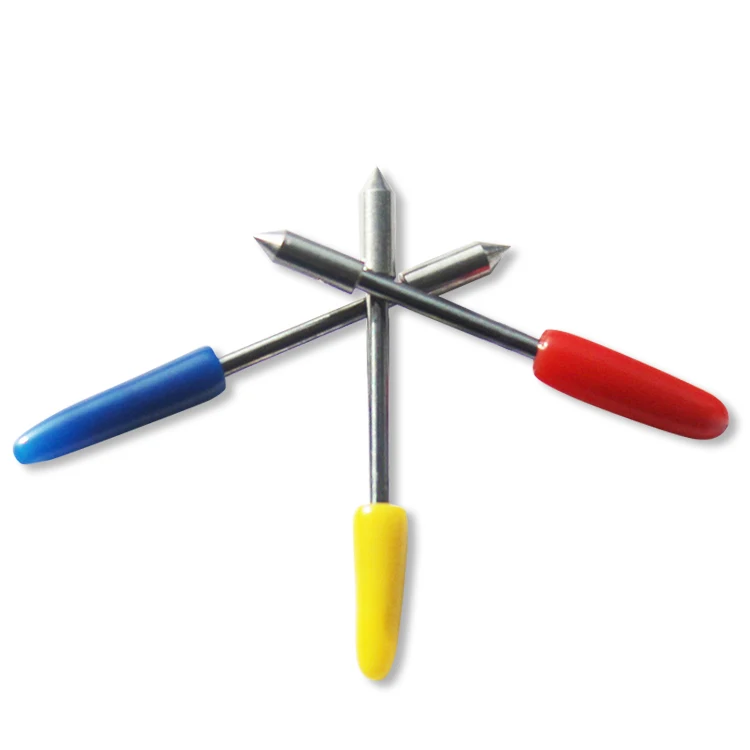 New Graphtec CBO9 Blade Holder + 15pcs 30 45 60 Degree Blades Vinyl Cutter Plotter Cutting Blades Machine Tools Accessories