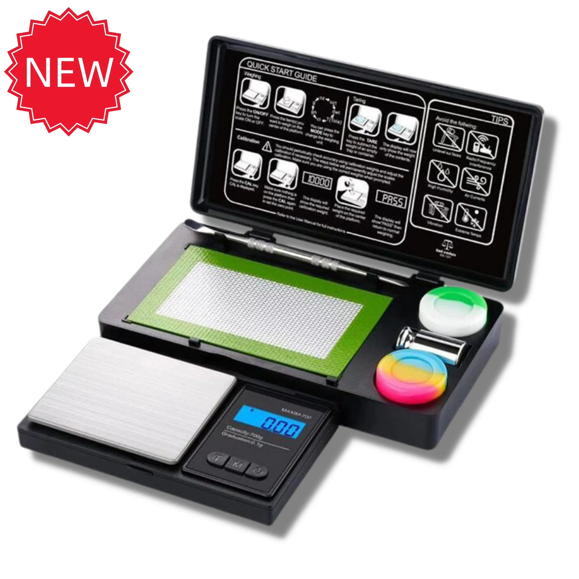 Цифровые весы для фотографий с 3d-печатью модные комиксные карманные 0 01 г/0 1