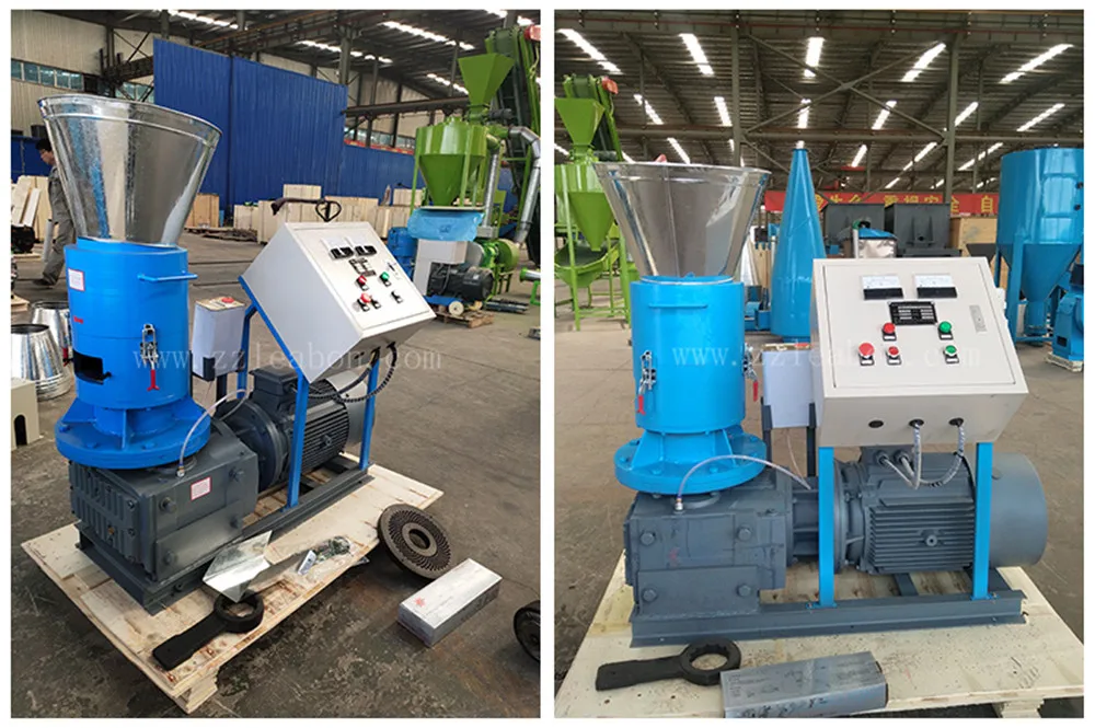 Wood Pellet Mill Machine Vertical Flat Die Wooden Pellet Machine for Making 6/8mm Wood Pellets