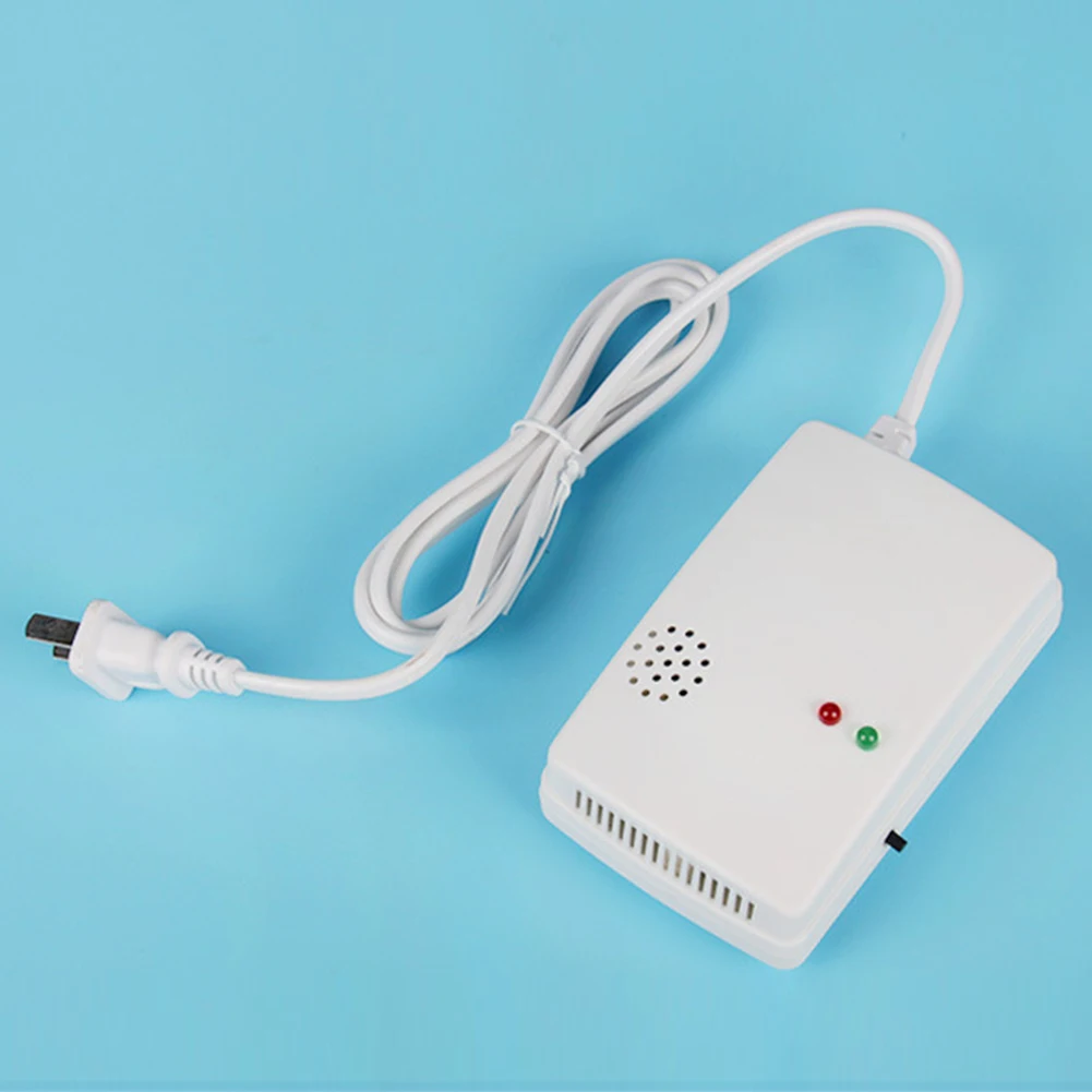 Natural Gas Leak Warning Detector Alarm Independent Gas Detector Sensor Working Temperature - 10 ~ 50 Celsius