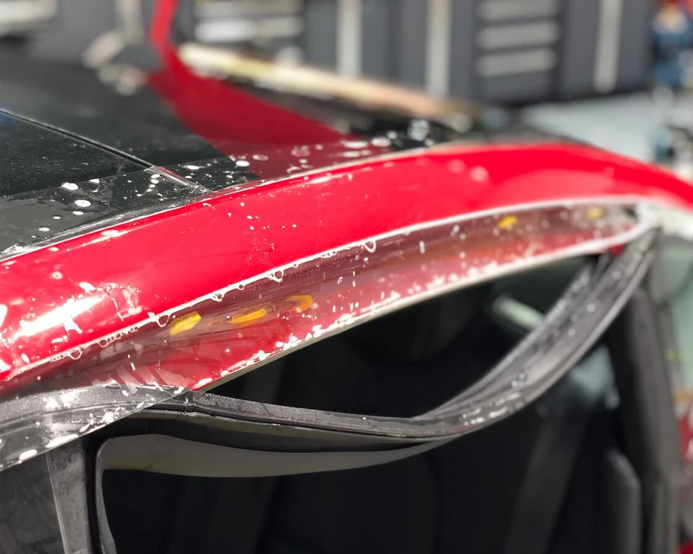 UV protection virtually invisible ppf car transparent paint protection film